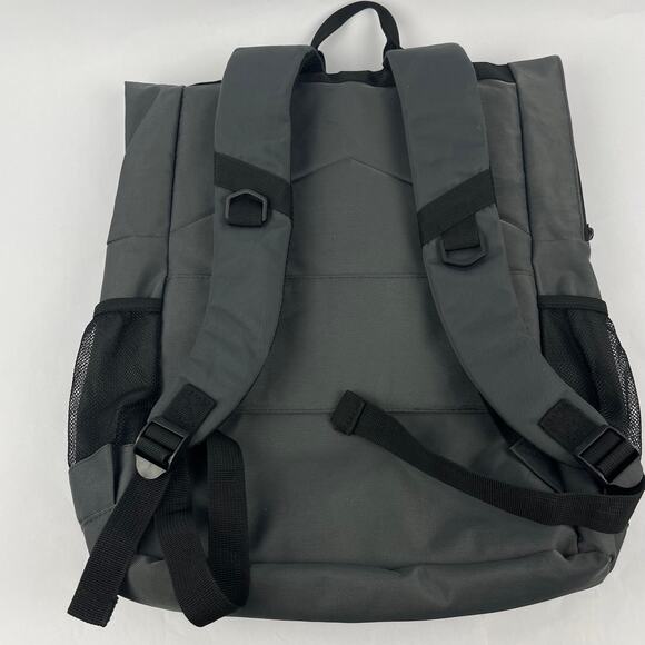 Duchamp Lightweight Gray Foldover Backpack - Picture 6 of 11